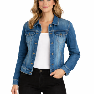 Elite Premium Denim Jacket – Blue